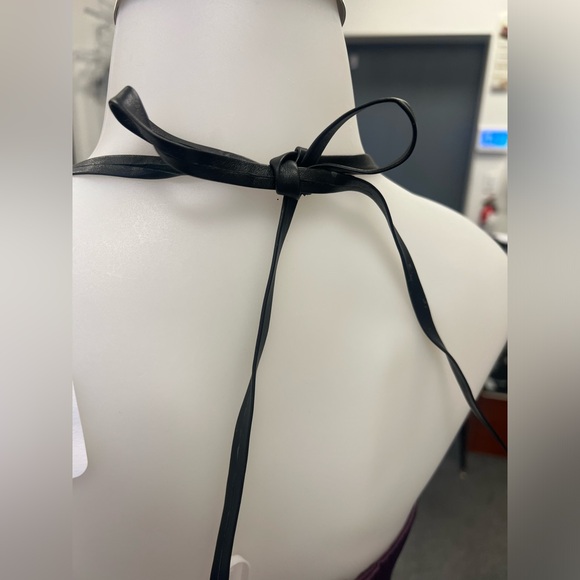 Dress with Leather Straps - Picture 6 of 8